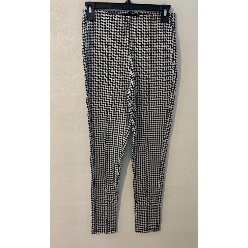 Tahari Women's Stretch White and Black Pants Size Small – Chic Workwear